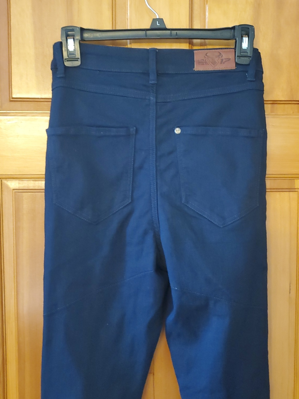 Bull-it Jeans Fury Womens Motorcycle Jeggings With Pads SP120 Lite in Dark Blue - Picture 6 of 9